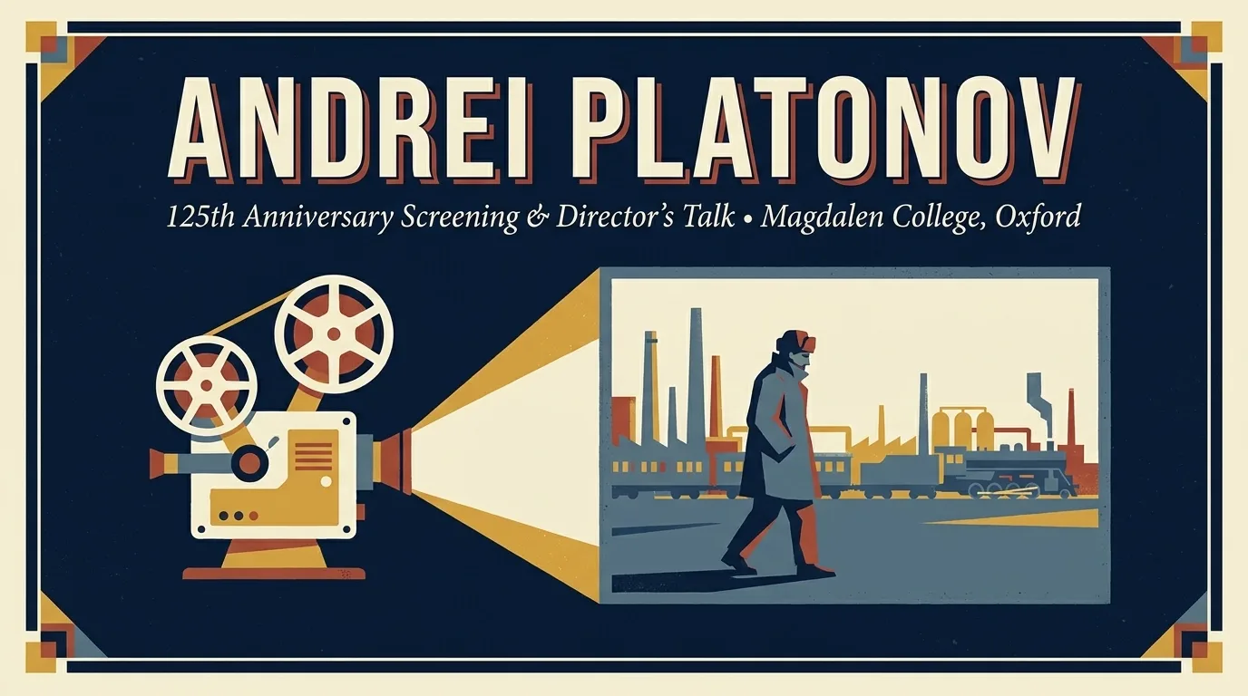 Photographs from the Platonov screening and director's talk.