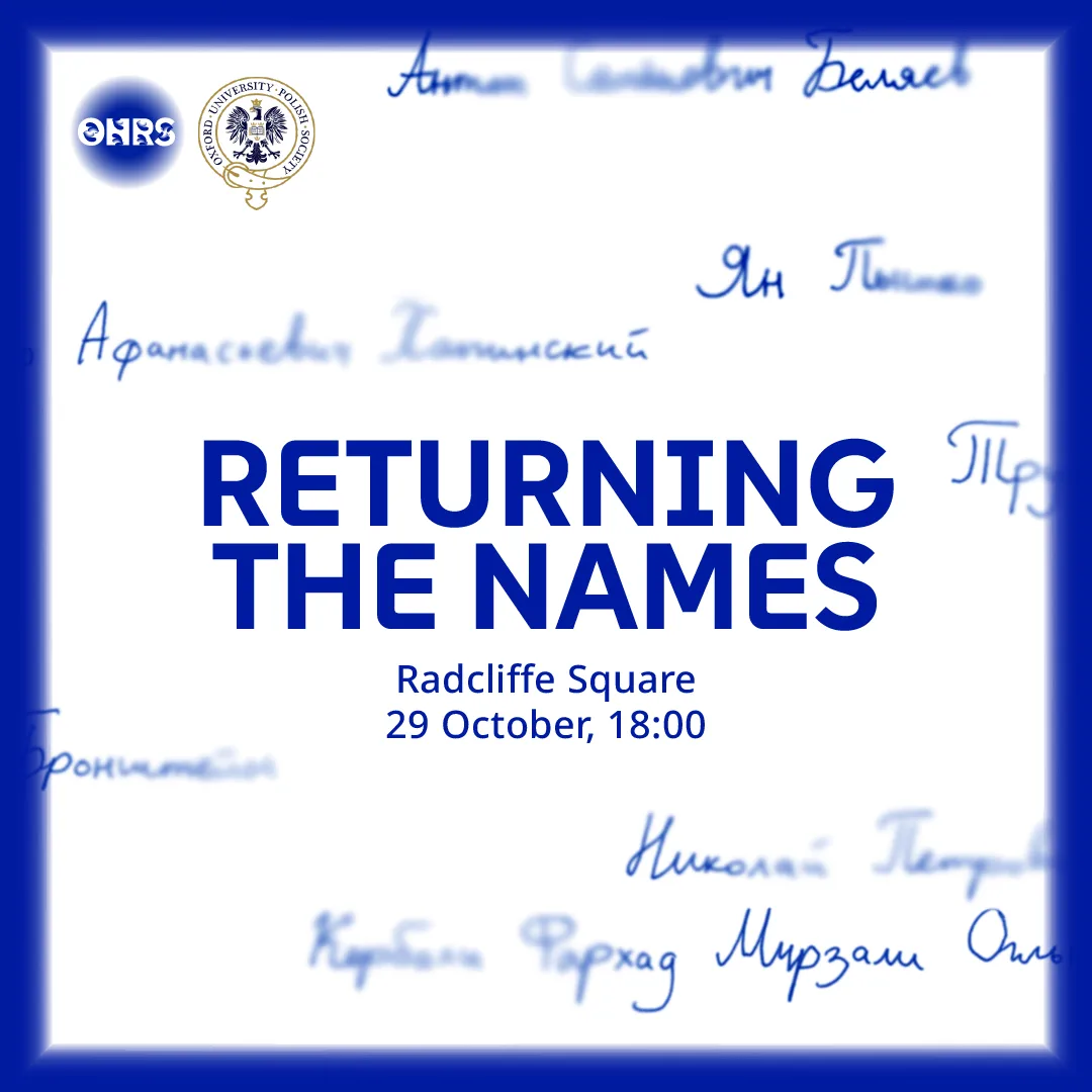 Returning the Names event image